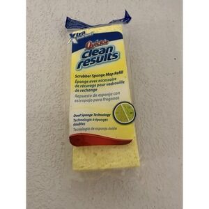 Quickie Clean Results Scrubber Sponge Yellow Mop Refill Type H #0472CR New